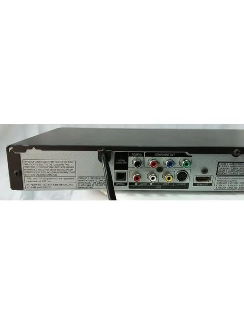 Samsung DVD-1080P7 1080p HD Upscaling DVD Player HDMI Black Fully Tested Works
